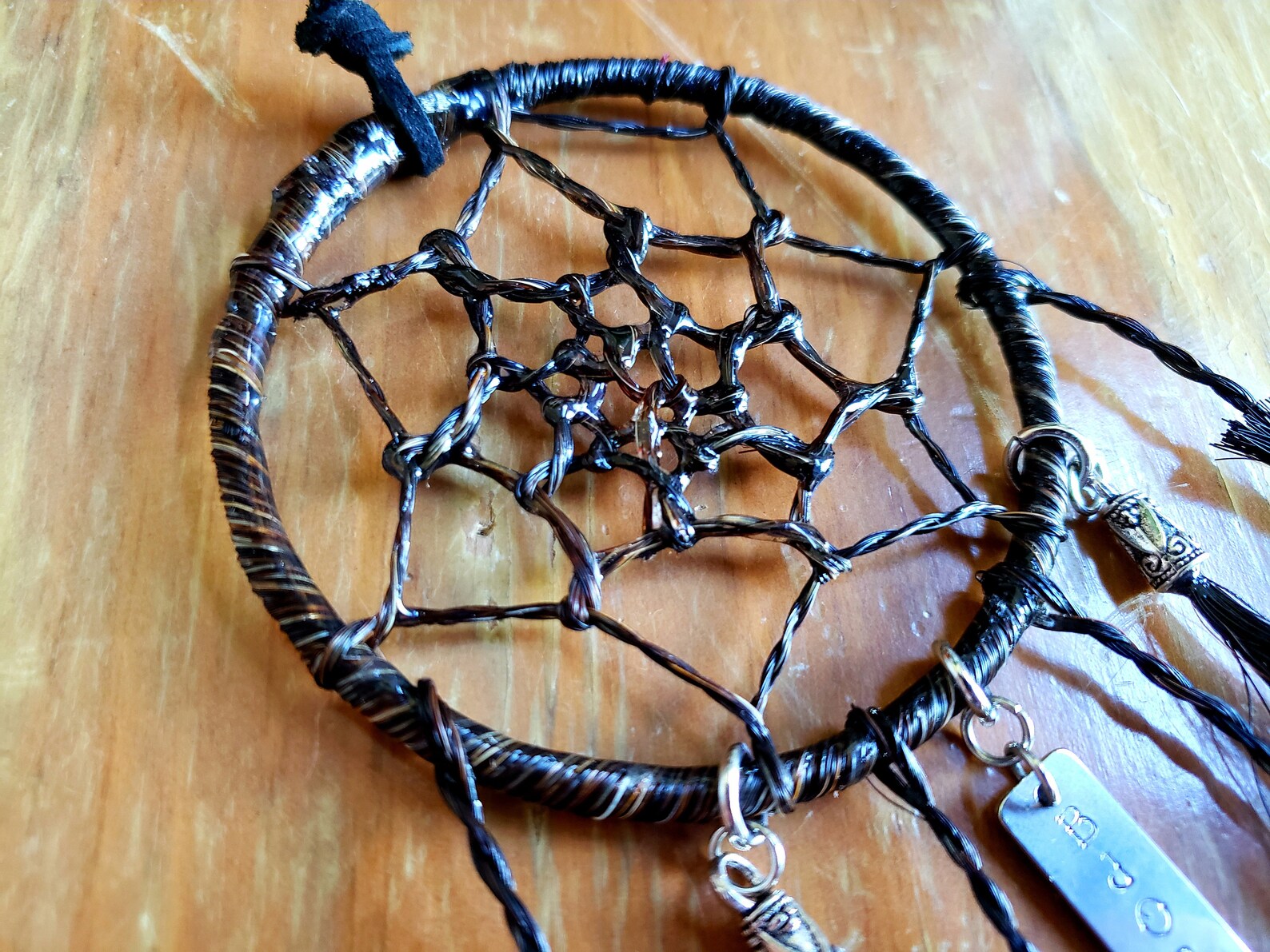 Custom Horse Hair Dream Catcher Hecho enteramente de pelo de Etsy