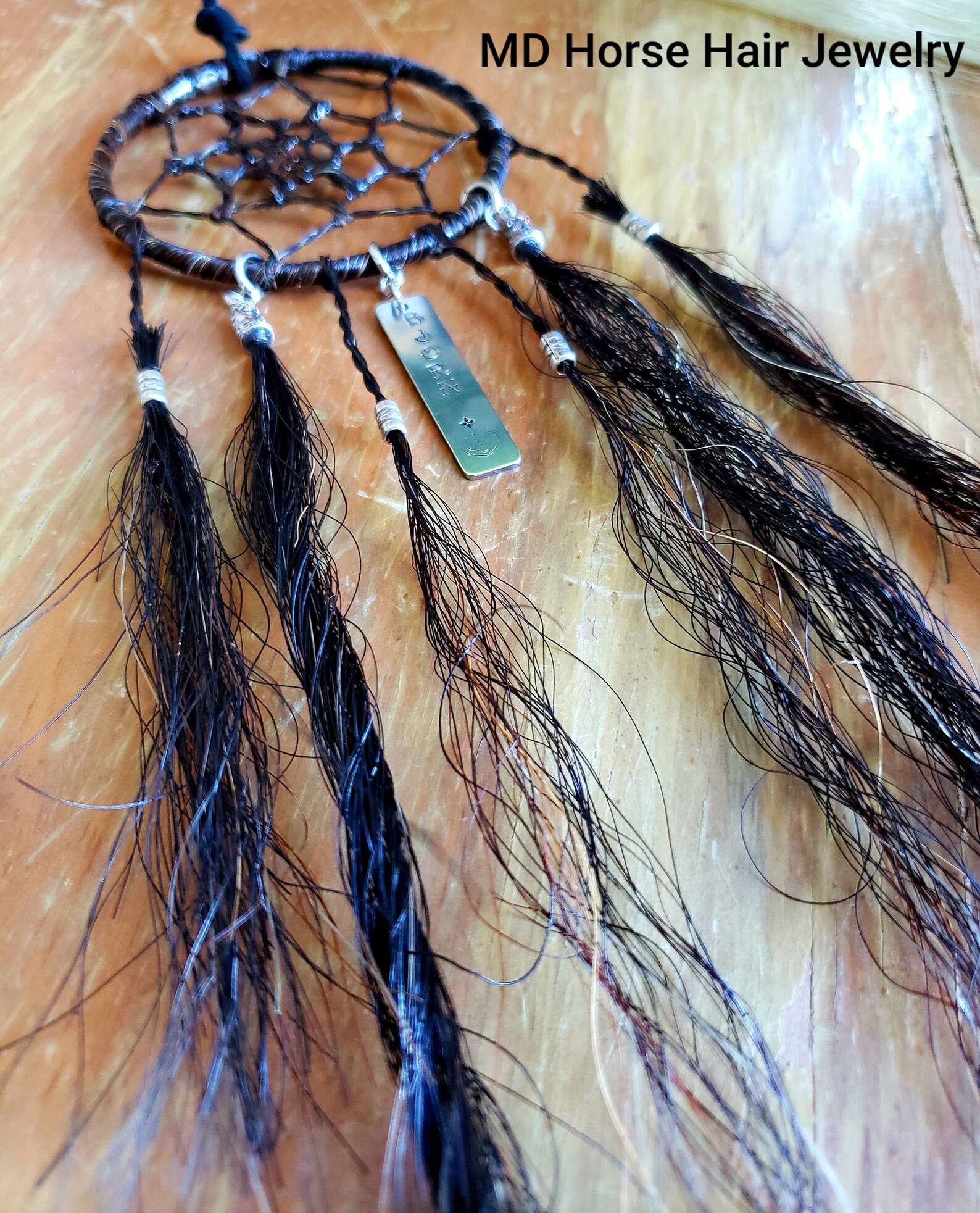 Custom Horse Hair Dream Catcher Hecho enteramente de pelo de Etsy