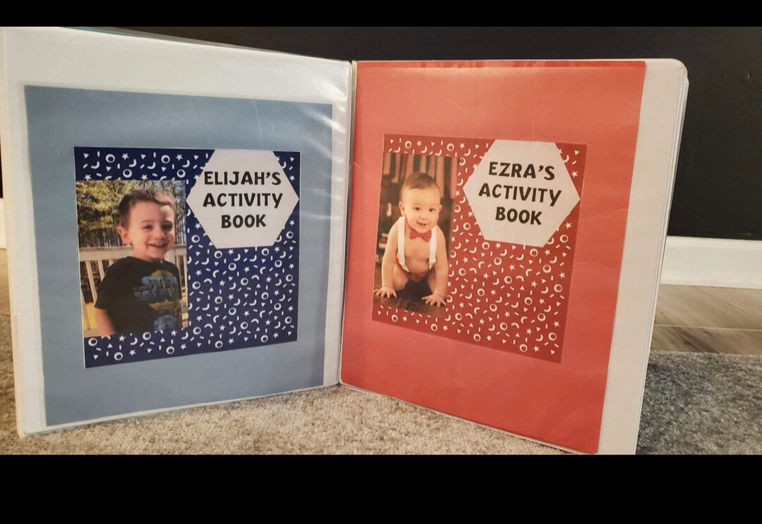 Personalized Activity Book - Etsy