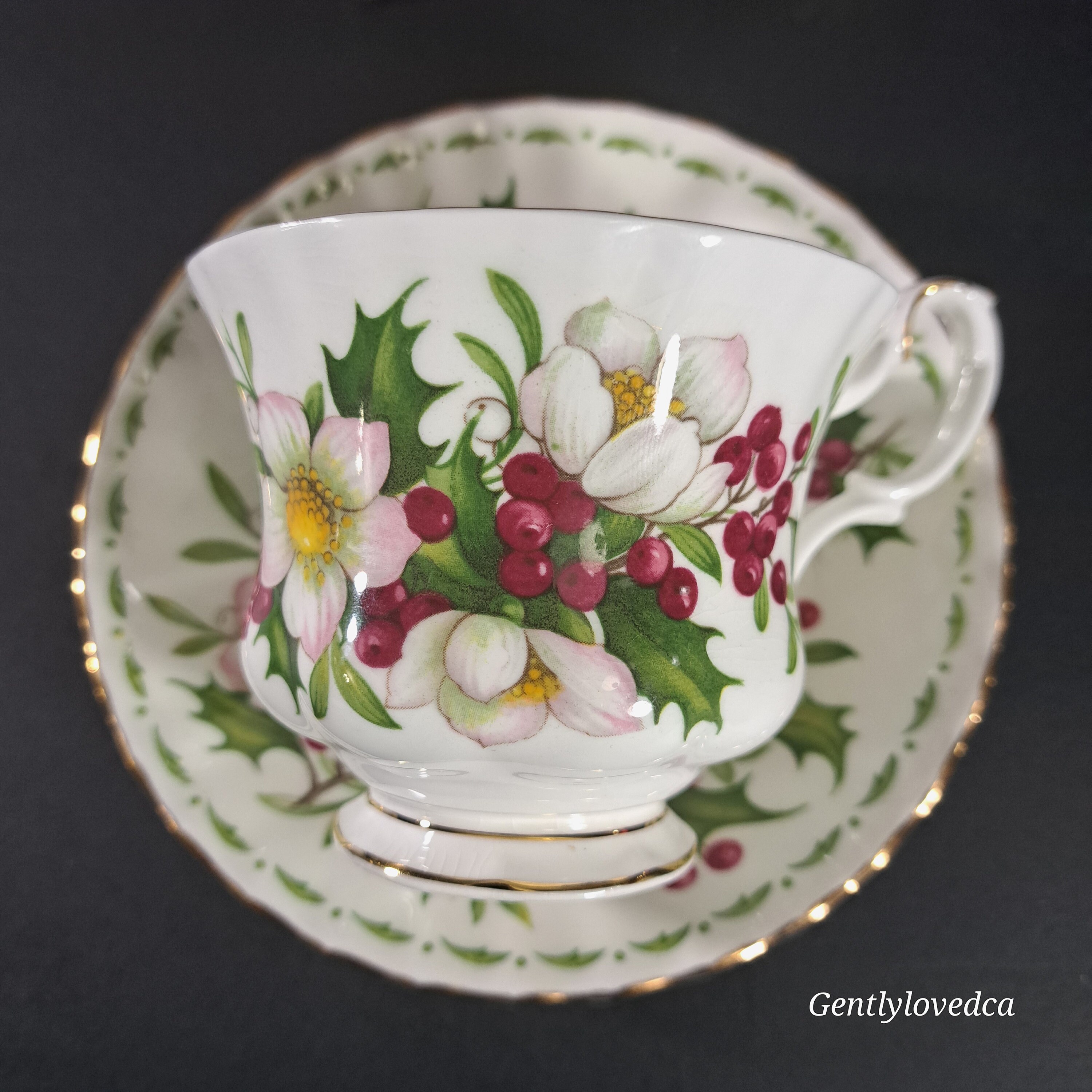 Flower of the Month Royal Albert - Etsy Canada