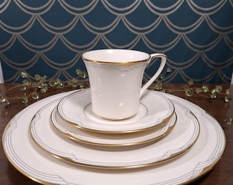 Noritake Golden Cove Zuppiera Grande, Ceramica Pregiata, Modello Fuori Produzione, Nuova Con Etichetta