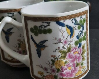 九谷焼 7インチ皿 手描き - Etsy 日本