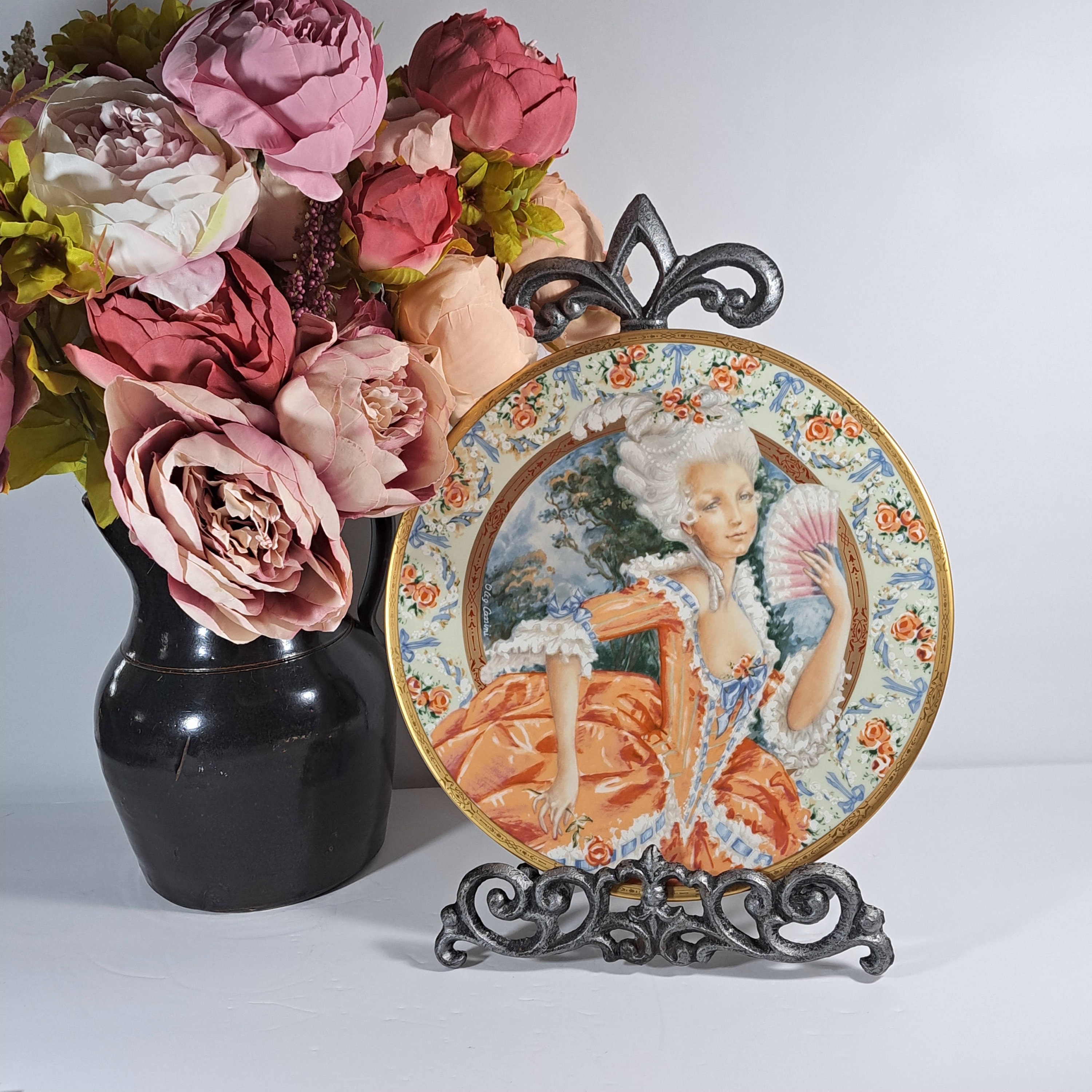 Marie Antoinette Plates - Etsy