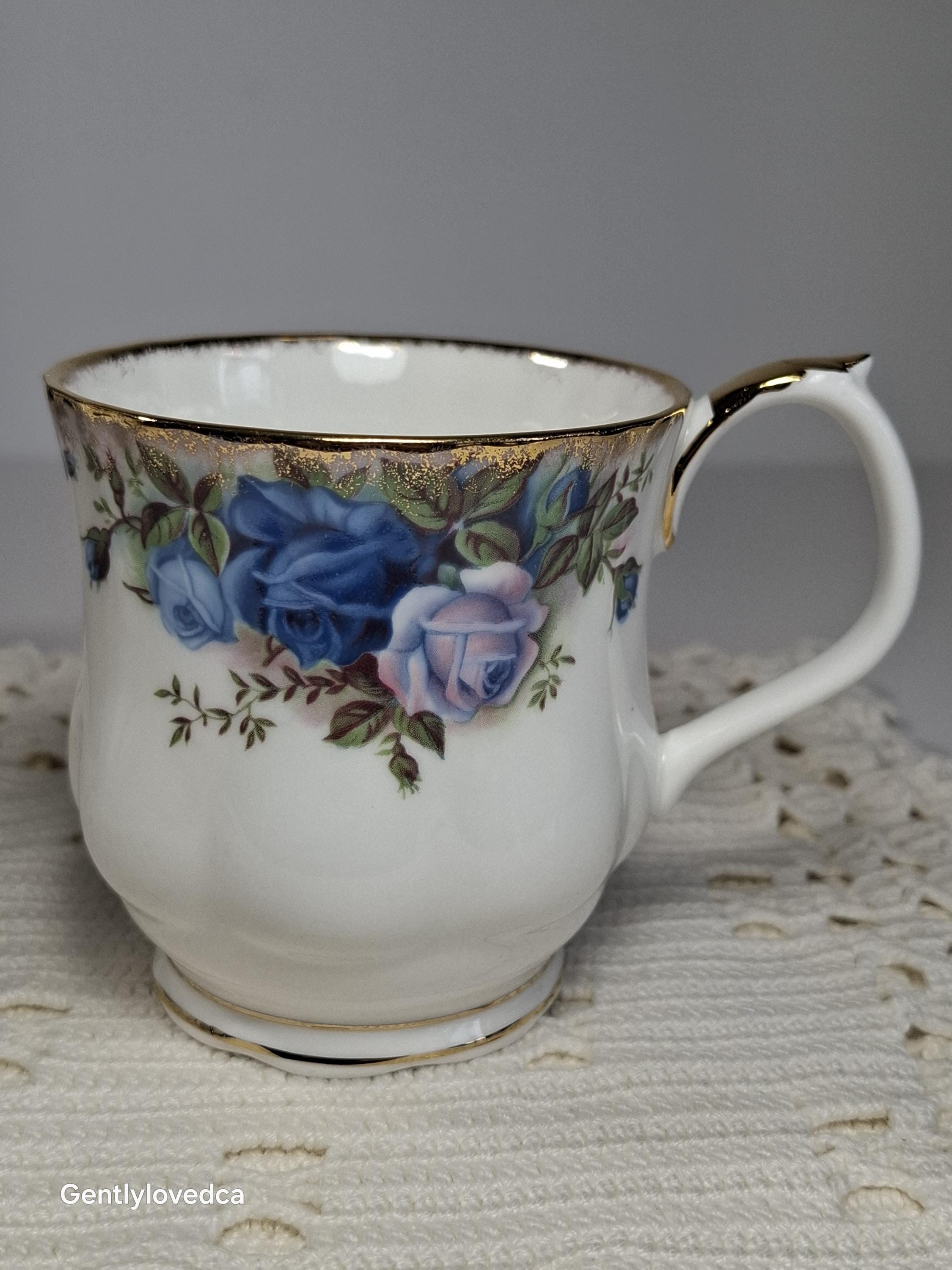 Royal albert blue roses - Etsy 日本