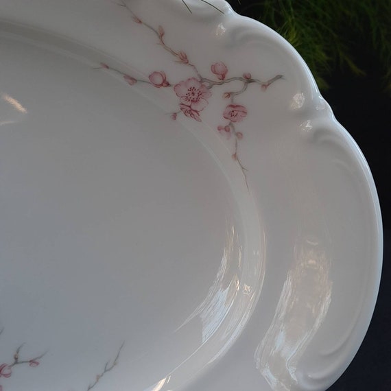 Vintage Hutschenreuther Serving Platter: Sylvia Pattern