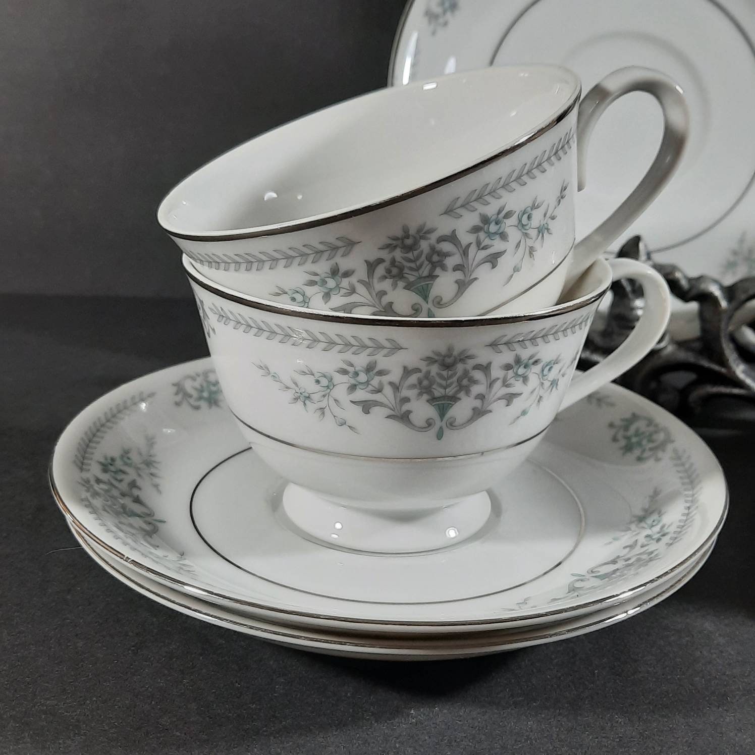 Banbury Inn Fine China Coffee Cups and Saucers Banbury Inn Etsy