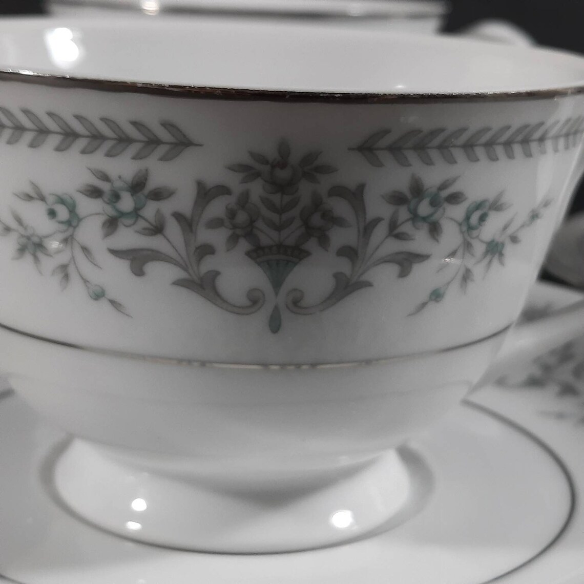 Banbury Inn Fine China Coffee Cups and Saucers Banbury Inn Etsy