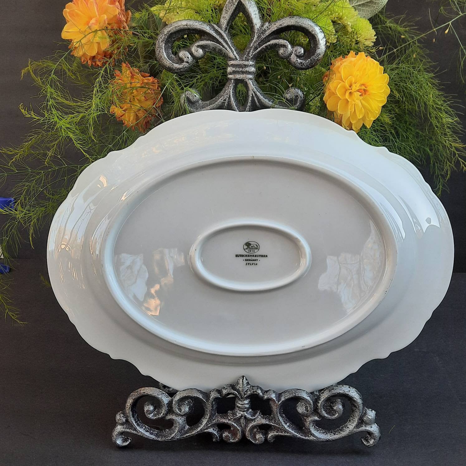 ＊Sylvia ＊ Hors d'oeuvre plate・* Sylvia Round Platter