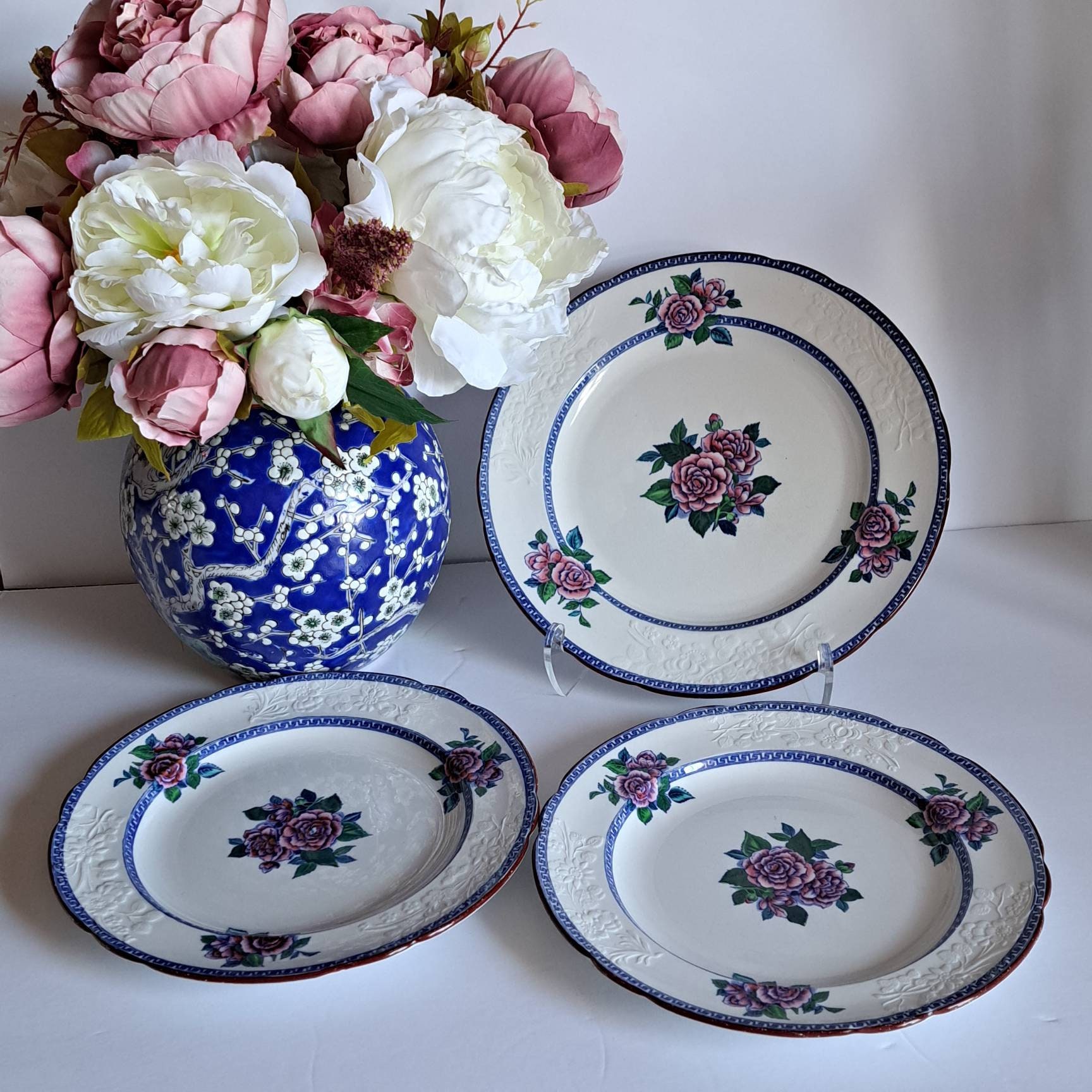 アンティーク1805-1830年　Spode　シノワズリ プレート【s0218】 Spode 1830 - Etsy