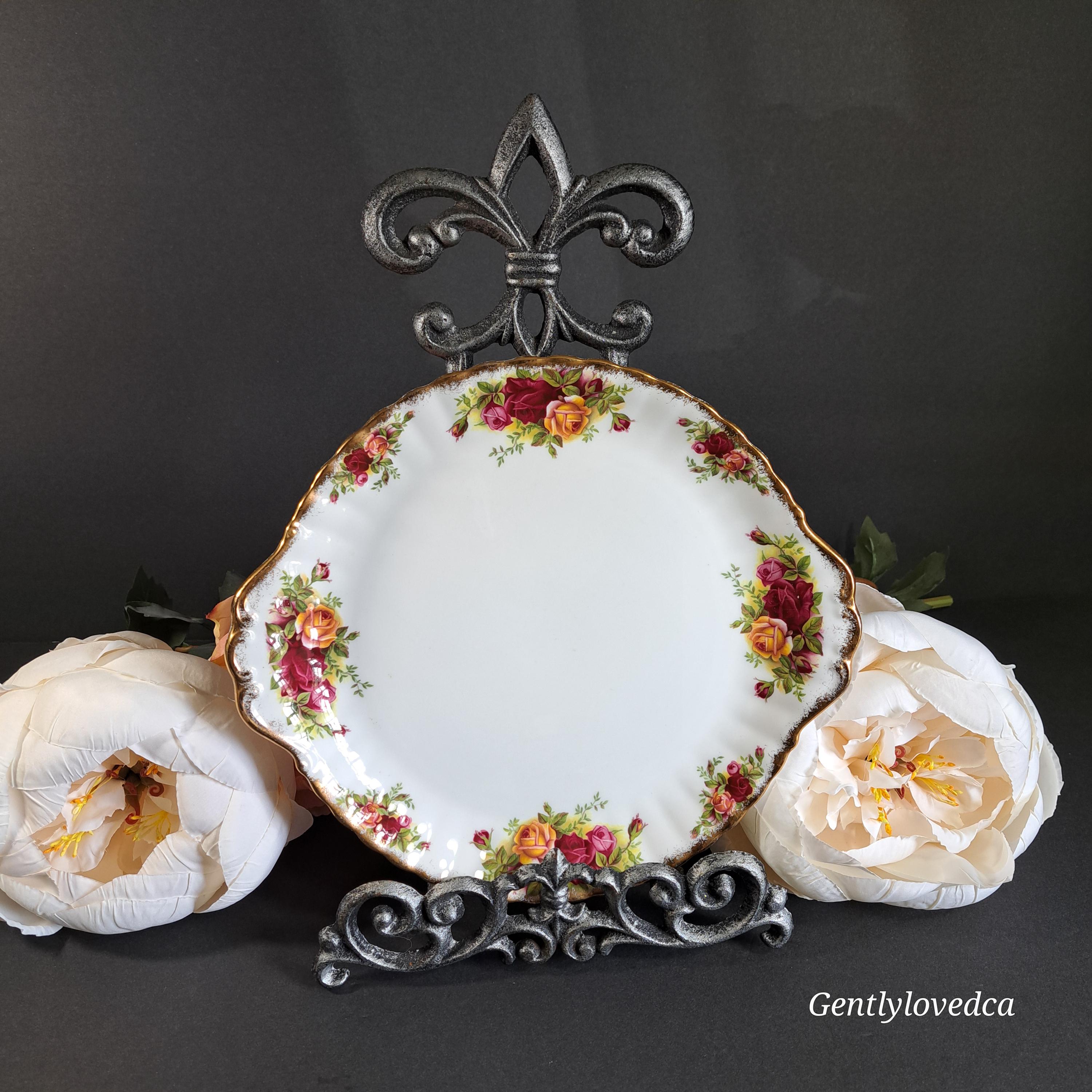 Saucer Olde English Garden Royal Stafford Bone China Royal
