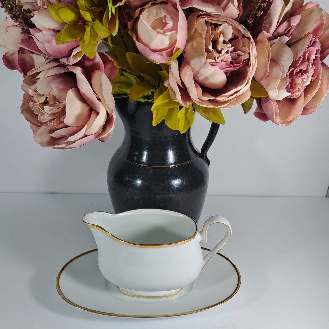 Noritake Ireland Gravy Boat and Under Plate2864 Carrie Etsy