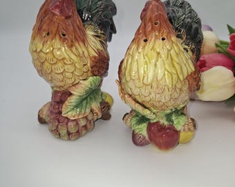Salt and Pepper Set, Country Gourmet by Fitz & Floyd