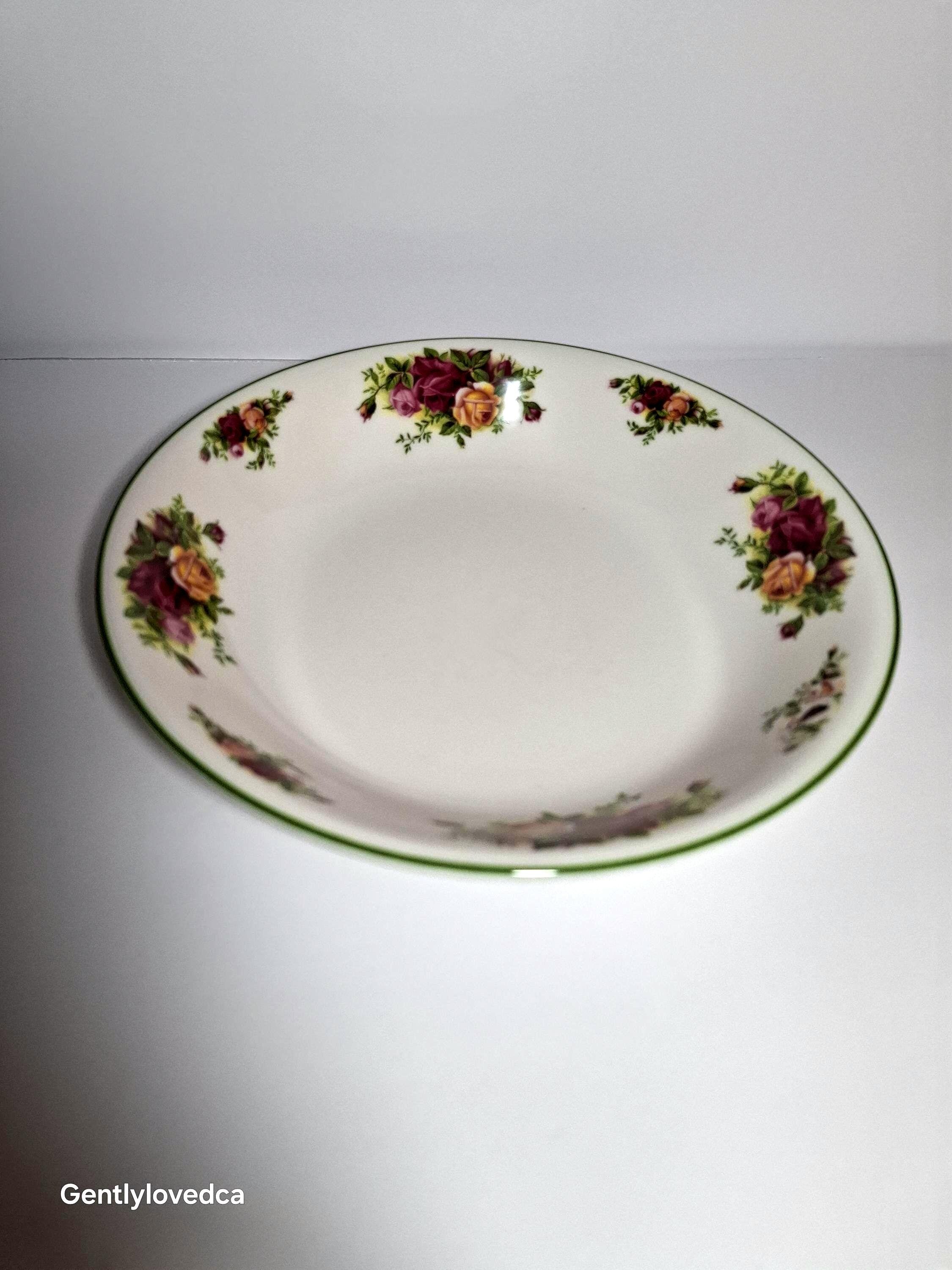 Vintage Royal Albert Old Country Roses Bone China Pasta or Salad