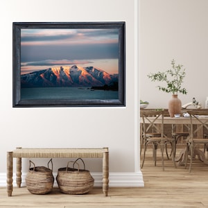 Spanish Fork Peaks, Utah Sunset