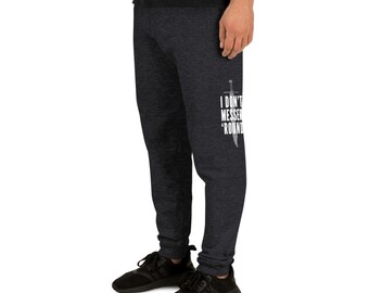 I don't Messer 'Round Unisex Joggers