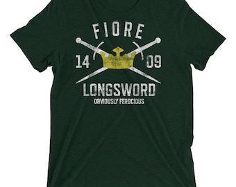 Fiore Obviously Ferocious Unisex Tri-blend HEMA T-shirt