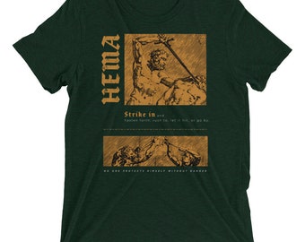Lichtenauer Strike in  Unisex Tri-blend HEMA T-shirt