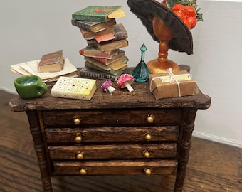 miniature dresser cabinet