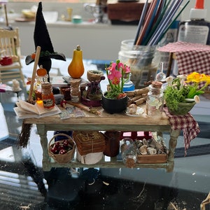 Witch Table Miniature