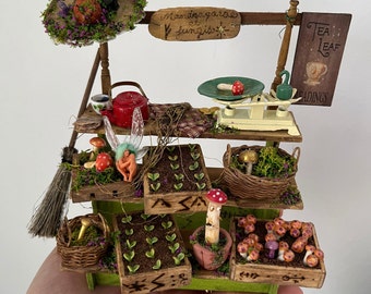 Witch market miniature stall