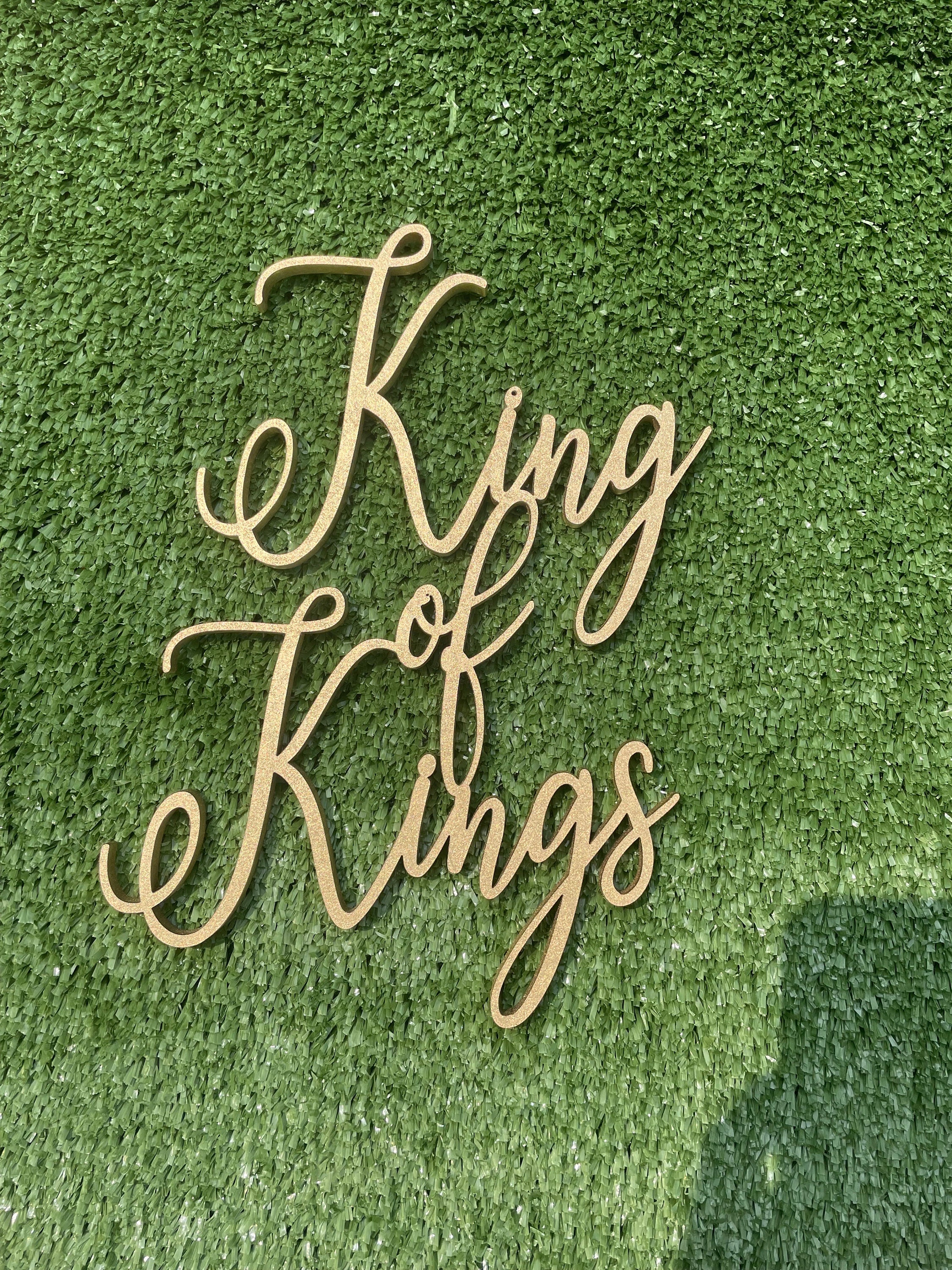 Savior King of Kings Lord: Christmas Ornaments Trio #Savior #KingofKings #Lord #Christmasornament #NamesofJesus #ChristinChristmas