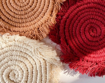 Macrame Coasters