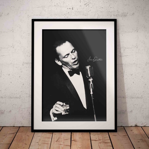 Frank Sinatra Art Etsy