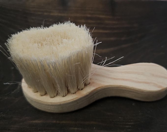 Mini Ixtle Agave Face and Body Brush~ 100% natural~Biodegradable~Maguey Plant Fiber~ Dry Brushing