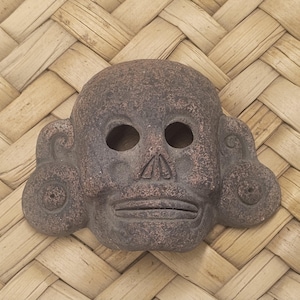Coatlicue Mask Pendant~ Mexica~ Aztec