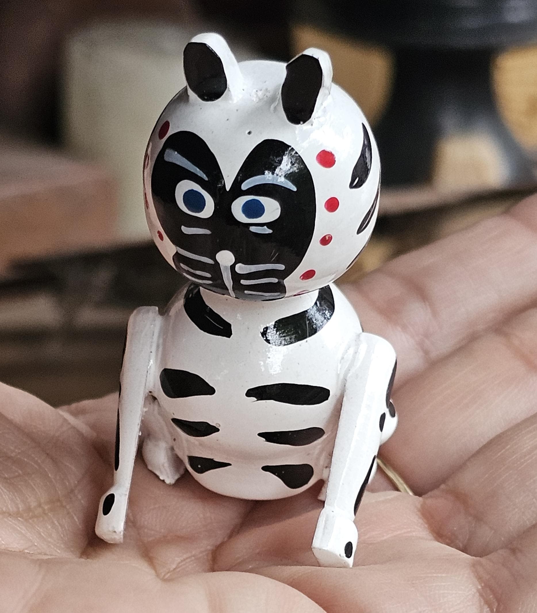 H2404 手招き猫（第四弾） 木彫り猫7.0 JXK Studio出品