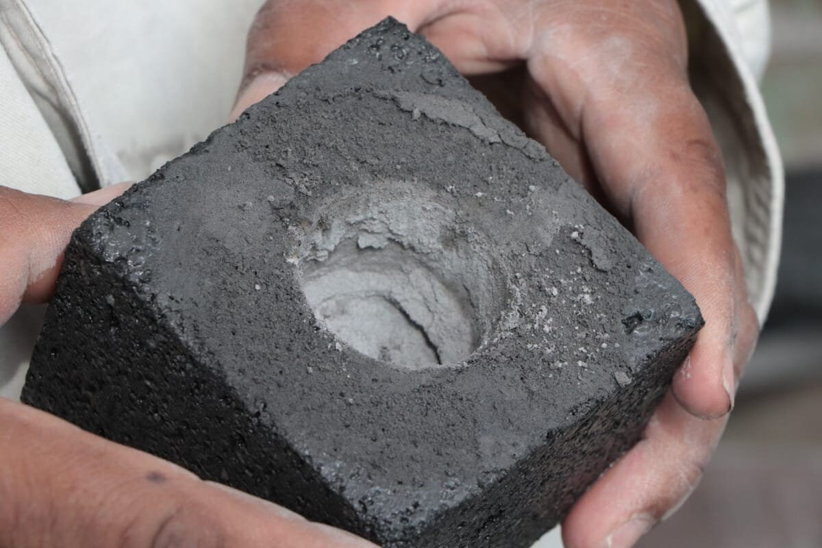 Volcano Cube Mexican Volcanic Rock Cubes (2)-popocatepetl Volcano-traditional ...