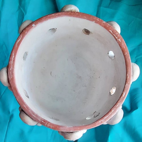 Mictlantecuhtli~Popoxcomitl~Copal burner~Resin Burner~ Ceremonial Incense shops Burner~ Hand made