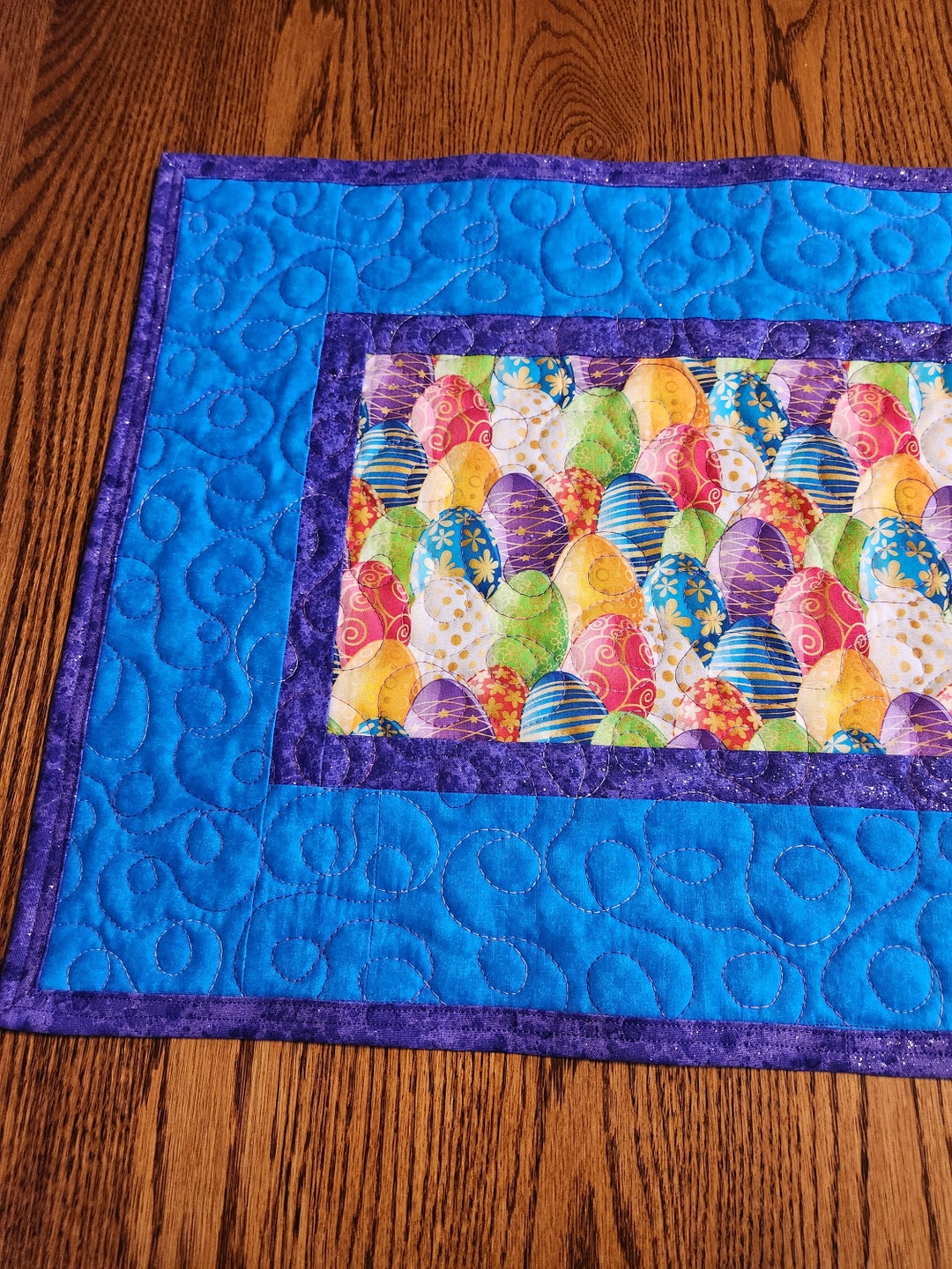 Handmade Quilted Easter Table Runner Etsy