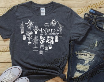 Camisa da mãe da planta | Presente para amante de plantas | Mãe planta | Camisa engraçada da planta | Camisa da natureza | Camisa de jardinagem | Planta de casa | Presente para mamãe |