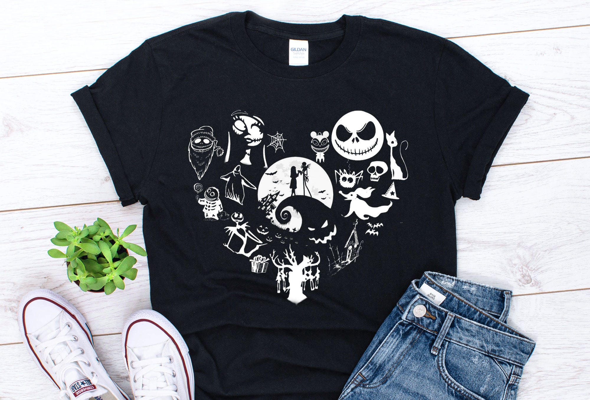 and Shirt T Jack Sweatshirt Etsy Disney Nightmare Halloween Christmas Sally Before - Skellington or Shirt Jack Nightmare