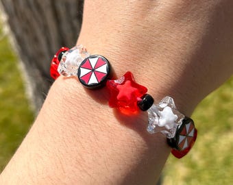 Umbrella Specialty Bead Chunky Star Bracelet- Made to Order -