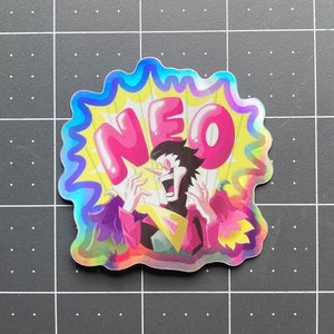 Spamton Neo Holographic Vinyl Sticker