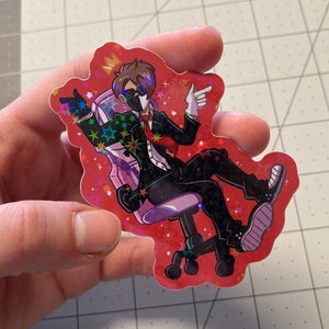 Holo-star Ranboo Vinyl Sticker