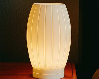 Minimalism Lamp Shade STL file – Digital 3d Printer file – no supports