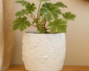 Oak Plant Pot STL File – Digital 3d Printer file – no supports