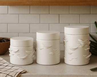 Mushroom Storage Box Set STL  3D Printing Digital File
