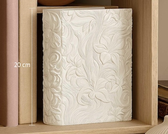 Fichier STL Art Nouveau Book Nook : Motif floral pour impression 3D