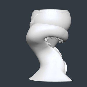 Octopus Plant Pot STL File – Digital 3d Printer file – no supports image 7