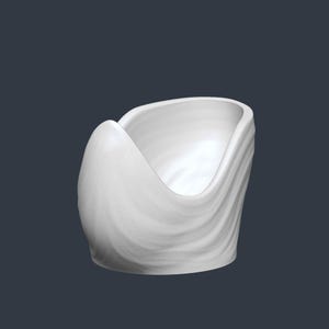 Modern Plant Pot STL File – Digital 3d Printer file – no supports image 7