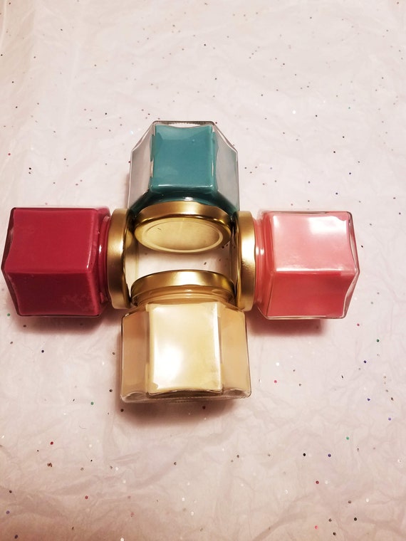 Hexagon Jar Candles 4 Oz Etsy