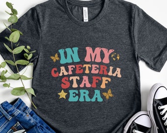 Lunch Lady Shirt, Cafeteria Lady Tee Shirt, Cafeteria Crew, Funny Cafeteria Squad Tee, Cafeteria Worker Life Shirt, Gift for Back To School