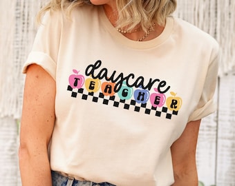 Daycare Teacher Shirt, Cute Daycare Teacher Gift, Daycare shirt, Daycare Staff Provider Tshirt, Daycare Life T-shirt, Daycare Worker Gift