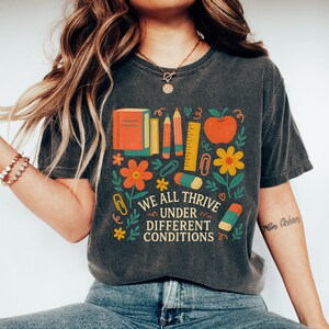 Comfort Colors Autism Awareness Shirt, Sped Teacher Tshirt, Special Education Shirt, Neurodiversity Shirt, Autism Acceptance Tee, Inclusion