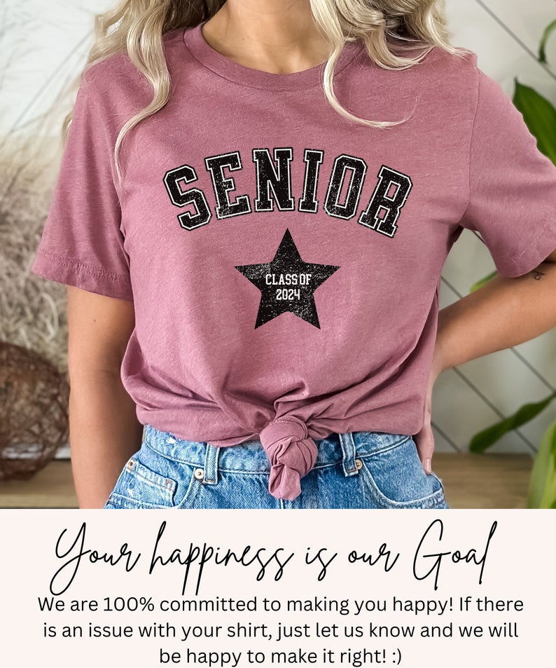 Class of 2024 Shirt, Senior Shirt Class of 2024 Tshirt, High School