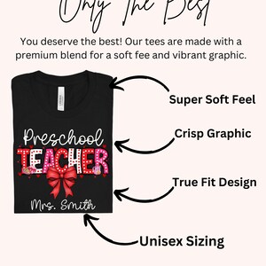 Valentines Day T Shirts For Teachers Daycare Teacher Gifts